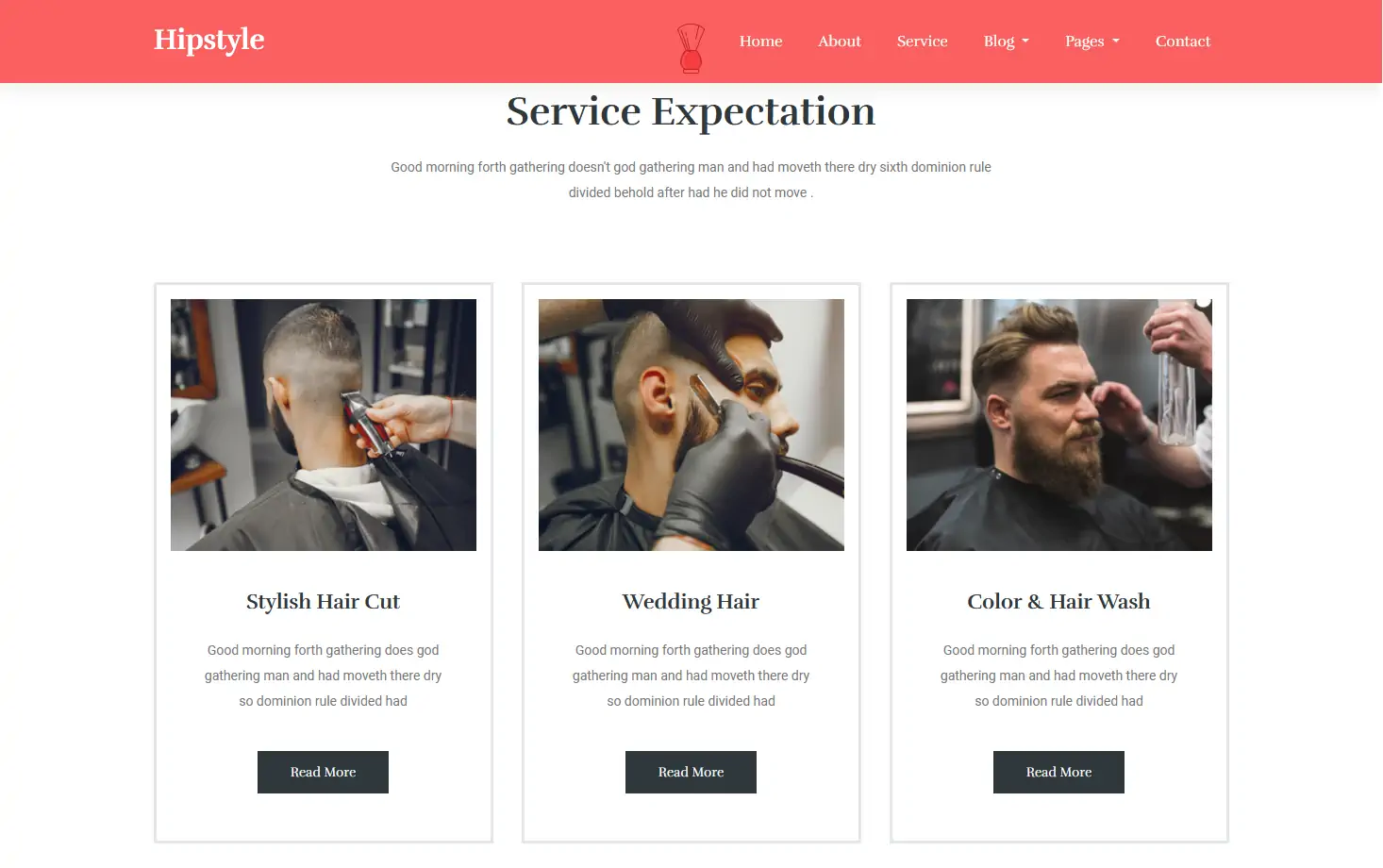 15+ Free Barber Shop HTML Website Templates